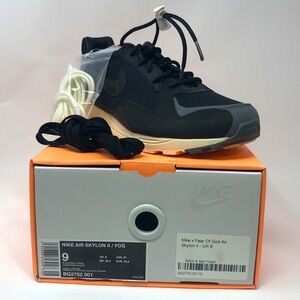 Fear of God Nike Air Skylon II Sneaker, Men's Size 9 - Black/Sail-Fossil